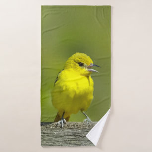 Conjunto De Toalhas Orchard Oriole - Fotografia original