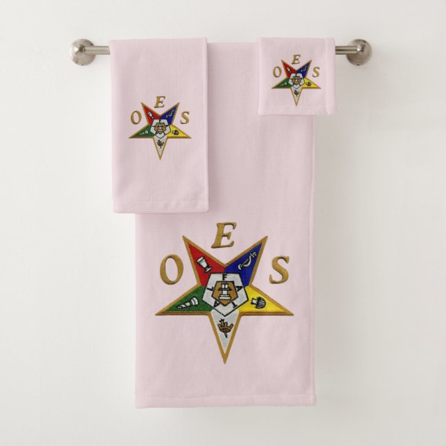 Conjunto De Toalhas Ordem da estrela oriental (Insitu)