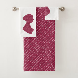 Conjunto De Toalhas Orgulho e Preconceito de Dutch Ball Jane Austen