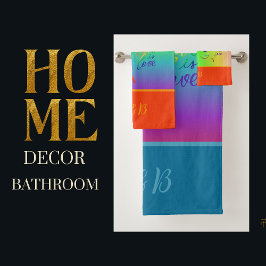 Conjunto De Toalhas orgulho gay mês de lgbtq colorido