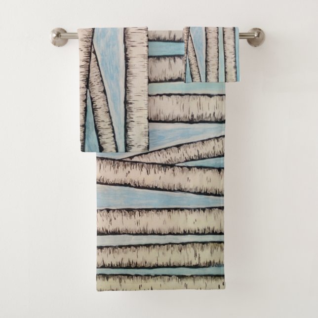 Conjunto De Toalhas Os vidoeiros (Insitu)