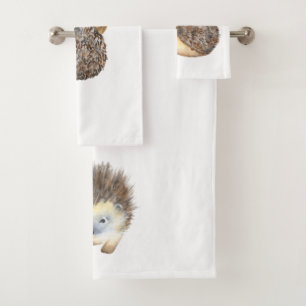 Conjunto De Toalhas Ouriços adoráveis