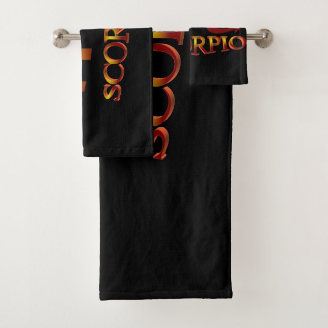 Conjunto De Toalhas Ouro da Estrela de Escorpião (Insitu)