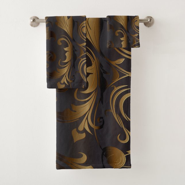 Conjunto De Toalhas Ouros - Cortinas 3 (Insitu)