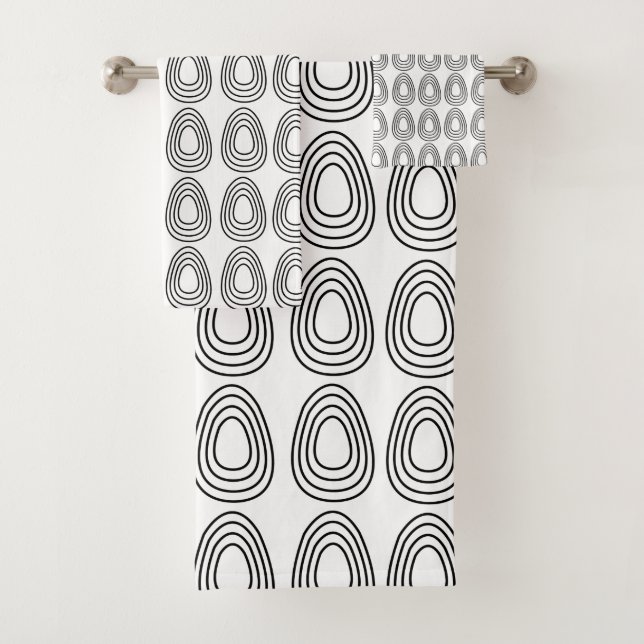 Conjunto De Toalhas Ovos de Páscoa Feliz Páscoa    (Insitu)