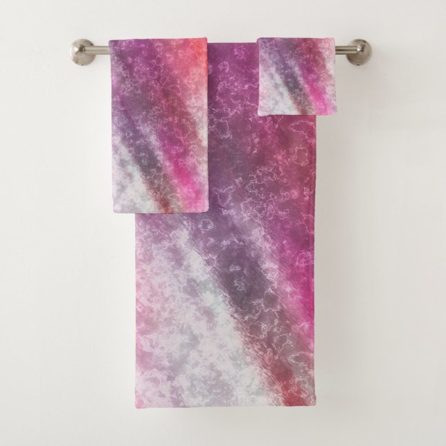 Conjunto De Toalhas padrão abstrato (Insitu)