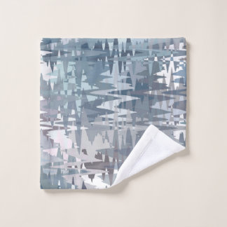Conjunto De Toalhas Padrão Abstrato de Cor Pastel Suave