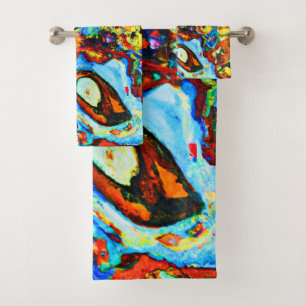 Conjunto De Toalhas Padrão de Abstrato impressionante