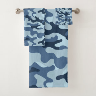 Conjunto De Toalhas Padrão de Camouflage, Padrão Militar, Camo, Exérci