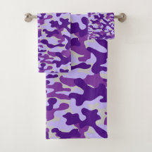 Padrão de Camuflagem Roxa Moderna