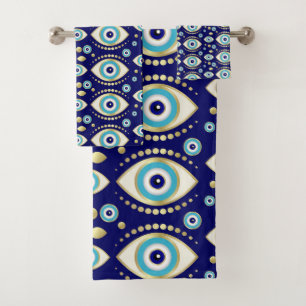 Conjunto De Toalhas Padrão de Charme de Olho Mau