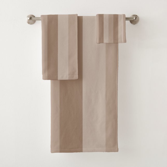 Conjunto De Toalhas Padrão de distribuição de mocha (Insitu)
