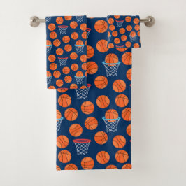 Conjunto De Toalhas Padrão de esportes de beisebol