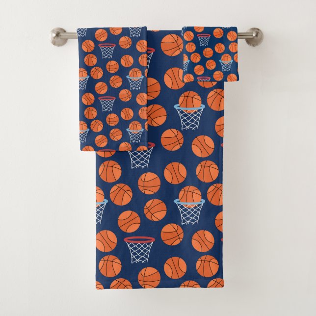 Conjunto De Toalhas Padrão de esportes de beisebol  (Insitu)