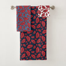 Padrão de Lábios engraçados e bonitos misturado