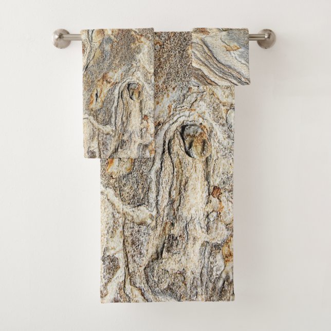 Conjunto De Toalhas Padrão de Mármore Legal na Moda (Insitu)