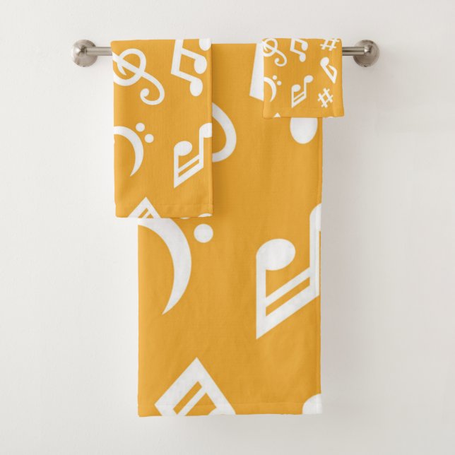 Conjunto De Toalhas Padrão de música (Insitu)