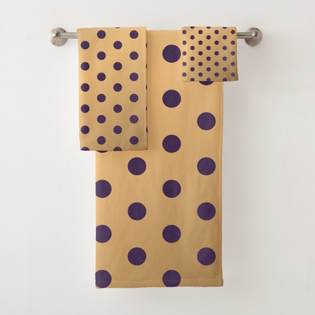 Conjunto De Toalhas Padrão de pontos 16 (Insitu)