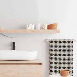 Conjunto De Toalhas Padrão de pontos minimalista