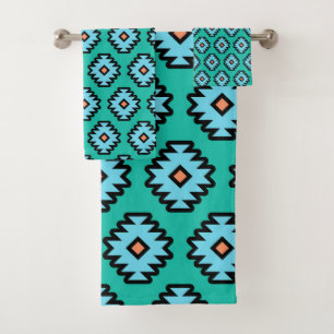 Conjunto De Toalhas Padrão de Pop de Arte do Sudoeste