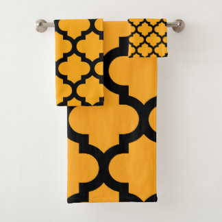 Conjunto De Toalhas Padrão de Quatrefoil