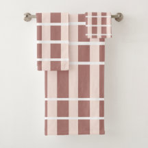 Padrão de Stripes Rosa Castanho