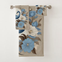 Conjunto De Toalhas Padrão Duradouro