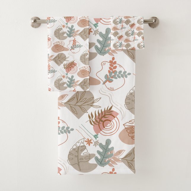 Conjunto De Toalhas Padrão estético BOHO A11 (Insitu)