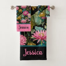 Padrão Floral Exótico Folhas Tropicais Luxuriantes