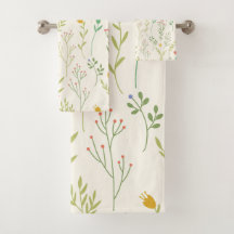 Padrão Floral Primavera Floral