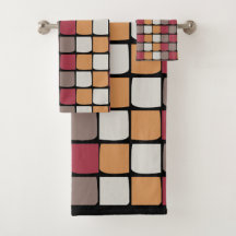 Padrão Geométrico de Bloqueio de Cores