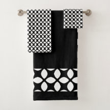 Padrão Geométrico Preto e Branco