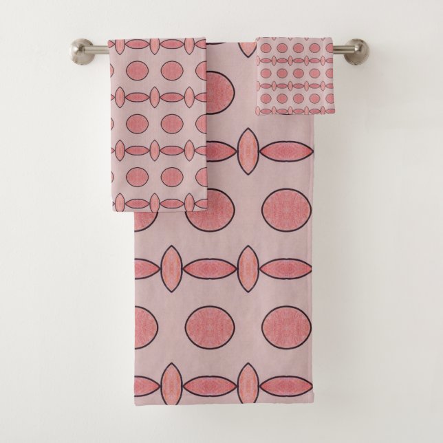 Conjunto De Toalhas Padrão moderno (Insitu)