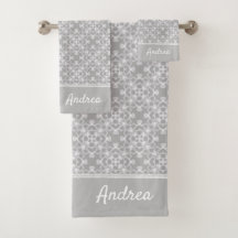 Padrão personalizado branco e cinza