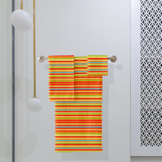 Conjunto De Toalhas Padrão Simples de Escala de Tópicos Moderno (Criador carregado)