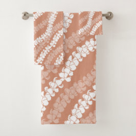 Conjunto De Toalhas Padrão tropical de Aloha impressão do Havaí