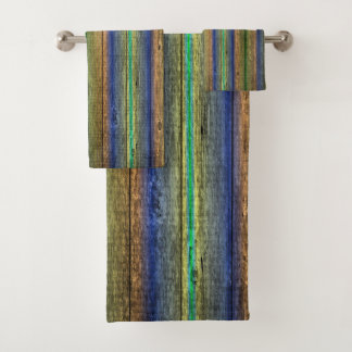 Conjunto De Toalhas padrão único, bonito, colorido, pintado, uma gra