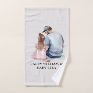 Conjunto De Toalhas Padre e Filha Bond (7)