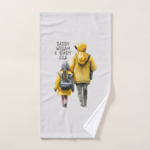 Conjunto De Toalhas Pai e Filha Bond