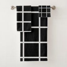 Painel da Janela Preta e Branca