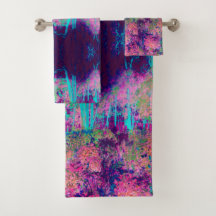 Paisagem Impressionista Puro e Rosa Quente