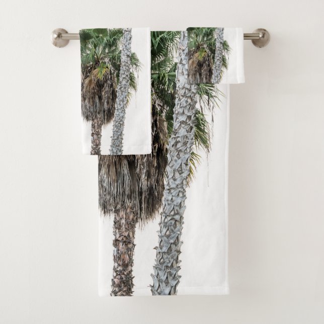 Conjunto De Toalhas Palm Trees #3 #wall #art (Insitu)