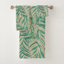 Palmeira verde deixa estética