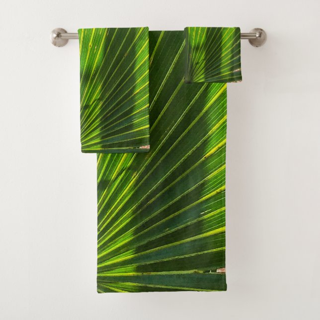 Conjunto De Toalhas Palmetto Shadows no Palmetto Towel Set (Insitu)