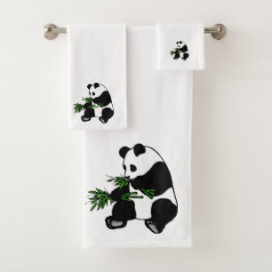 Conjunto De Toalhas Panda gigante