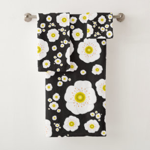 Conjunto De Toalhas Papagaios Brancos Bath Totoset