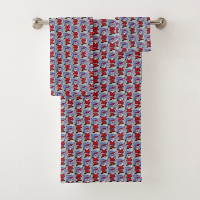 Conjunto De Toalhas Papais noeis felizes (Insitu)