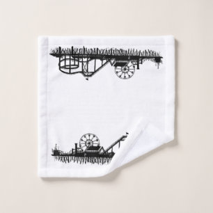 Conjunto De Toalhas Papais noeis Monica Pier Los Angeles California Be