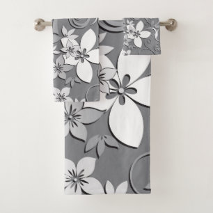 Conjunto De Toalhas Papel de parede para flores 2