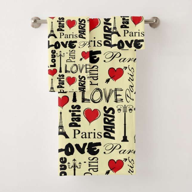 Conjunto De Toalhas Paris (Insitu)